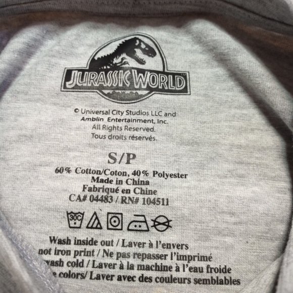 Jurassic World Escape The Island Size Small - Picture 5 of 5